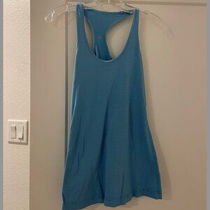 Blue Striped LuluLemon Tank